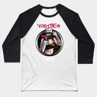 Voetsek Graffiti Baseball T-Shirt